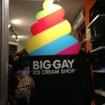 Big Gay Rainbow Cone