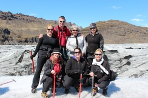 Top of the glacier