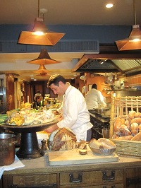 Chez Panisse open kitchen