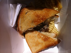 The Grilled Cheese - mushroom cheddar version